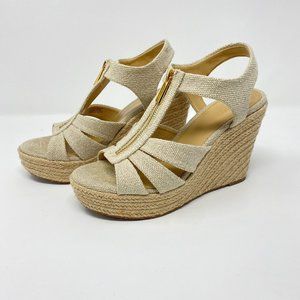 Michael Kors Berkley Espadrille Wedge Sandals